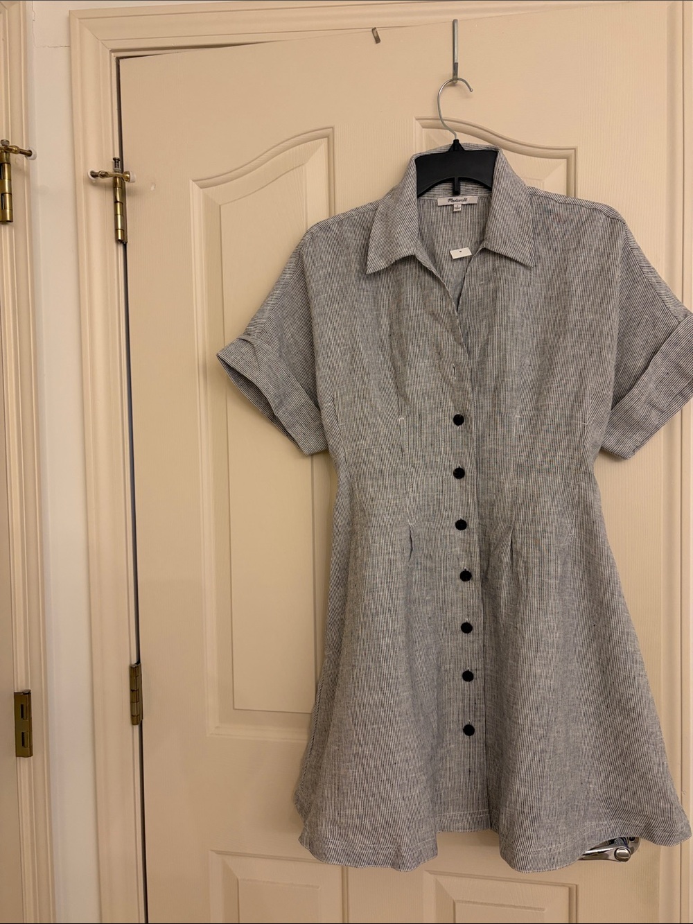 Madewell  The Perry striped mini Shirtdress